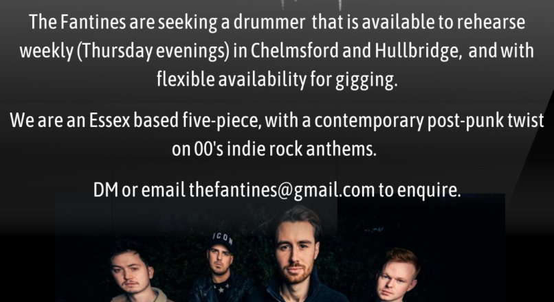DRUMMER WANTED